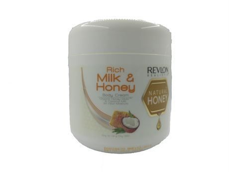 ሪቨሎን የሰውነት ክሬም 500ሚሊ/Revlon Hand & Body Cream Milk & Honey 500ml