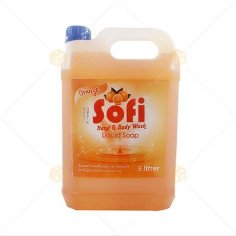 የእጅ ማጠበቢያ  ሳሙና 5ሊት/ Sofi Hand wash orange 5kg